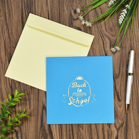 Best Seller 3D Pop Cards Flores hechas a mano de alta calidad para la graduación Día de San Valentín Cumpleaños 'Gracias' Mensajes-Directo