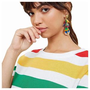 Camiseta Corta de Alta Calidad, Ecológica, 100% Algodón para Mujer, Transpirable, Personalizable, Hecha en Pakistán - Product Image 4