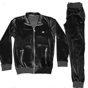 Conjunto Deportivo Unisex de Terciopelo Ecológico de Talla Grande, Calidad Premium, Estilo Urbano, Moderno y Cómodo - Product Image 6