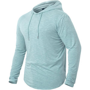 Sudadera con Capucha de Compresión de Manga Larga Personalizada de Alta Calidad, Protección Solar UPF+ para Deportes y Pesca - Product Image 2