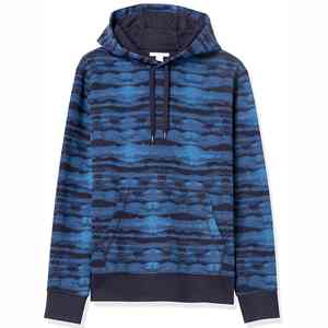 Sudadera con capucha de algodón para hombre jersey liso con capucha detalles acanalados tela suave al tacto y bolsillo para uso en clima frío - Product Image 5
