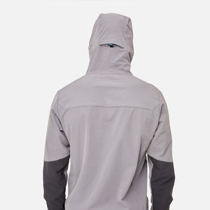 Coupe-vent softshell personnalisé en grande quantité pour hommes Veste d'entraînement extérieure en toile imperméable pour la randonnée à coque souple personnalisable - Product Image 6