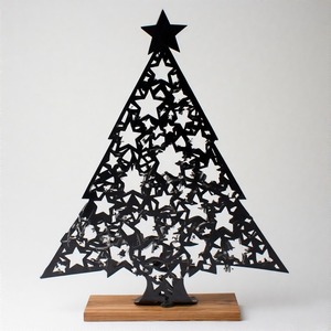 BrightSprig AuraBranch EternaBloom Escultura de árbol de metal decorativa hecha a mano para el hogar y la Oficina - Product Image 1