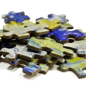 Rompecabezas Personalizable de 1000 Piezas, Cuadro Antiguo 'El Beso', Rompecabezas 3D de Cartón para Aprender, Muestra Gratuita Disponible - Product Image 1