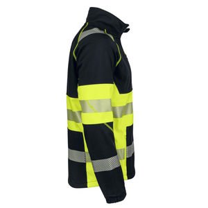 Chaqueta Softshell de Seguridad Reflectante de Alta Visibilidad Personalizable, Impermeable y Cortavientos con Logotipo Personalizado - Product Image 3