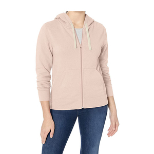 Sudadera con capucha informal para mujer, con cremallera, manga larga, otoño - Product Image 1