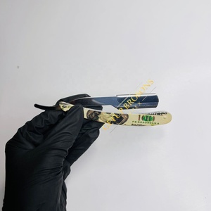 Maquinilla de afeitar profesional de seguridad para hombre, de una sola hoja, de acero inoxidable, con diseño recubierto de papel, personalizable, marca privada - Product Image 6