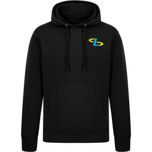 เสื้อฮู้ดผู้ชายผ้ากรดทรงบ็อกซี่ฟิตมีฮู้ด400GSM พิมพ์ลาย DTG และมีฮู้ดพลอยเทียมเต็มรูปแบบปรับแต่งได้ - Product Image 3