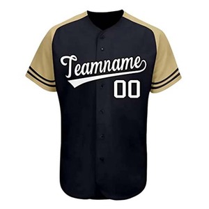 Jersey de béisbol Ropa deportiva para adultos Ropa de béisbol y softbol 100% Poliéster Spandex Manga corta Sublimación Impresión Nombre del equipo - Product Image 4