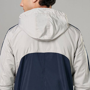 Chaquetas para Hombre de Diseño Personalizado Hechas en Fábrica, con Bloques de Color, Cuello Alto, Estilo Urbano, Impermeables, Resistentes al Viento y Transpirables - Product Image 4