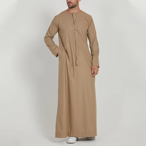Thobes pour hommes adultes en coton de haute qualité, longueur au sol, séchage rapide, personnalisables - Vente en gros, service OEM - Product Image 1