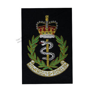Wholesale Cheap Woven Embroidered <b>Badge</b> Custom New Style Embroidery Patches - Product Image 2