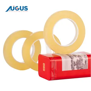 High Quality PVC Transparent Tape PVC Clear Tape For Edge Binding PVC Tin Can Sealing Tape High Viscosity Viet Nam Waterproof