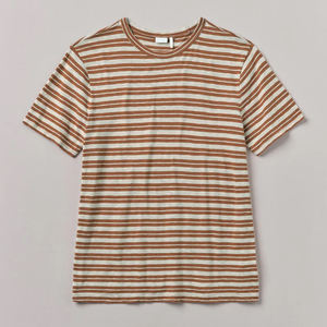 Stripe Short Sleeve <b>Tshirt</b> for Men Cotton Jersey <b>Tshirts</b> Summer Men's <b>Tshirt</b> with logo Blank <b>Plain</b> O-neck t Shirts Top - Product Image 5