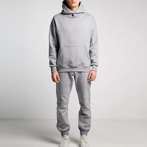 Sudadera con capucha elegante y moderna con cremallera de peso pesado para hombres, Sudadera con capucha de algodón suave 100% respetuosa con el medio ambiente personalizada con logotipo personalizado - Product Image 4