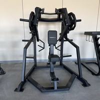 Máquina Multifuncional PowerX Comercial con Carga de Placas para Entrenamiento de Espalda y Fuerza