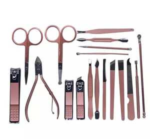 18 Pieces Beauty Full <b>Nail</b> Clippers Set Whole Sale Price <b>Nail</b> Clippers Set Manicure <b>Kits</b> By Zachary Industries - Product Image 1