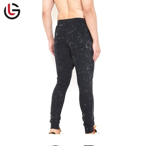 Pantalon et survêtement pour homme en coton 100% léger, de haute qualité, effet délavé, disponible en différentes couleurs, style décontracté d'été - Product Image 2