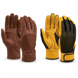 Guantes de Béisbol OEM con Logotipo Personalizado, Cuero Duradero, Agarre Antideslizante para Entrenamiento Deportivo al Aire Libre, Guantes Profesionales al por Mayor, Kit de Equipo - Product Image 5