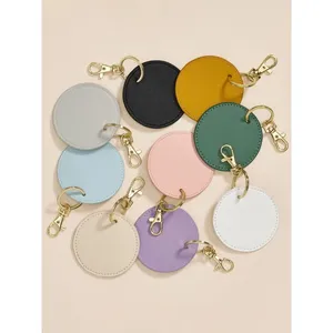 Porte-clés circulaire personnalisé pour boutiques, porte-clés promotionnels et mousquetons, gadget - Product Image 1