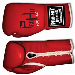 Guante de boxeo de artes marciales Guantes de súper boxeo de cuero genuino de calidad superior más vendidos Guantes de entrenamiento profesional - Product Image 6