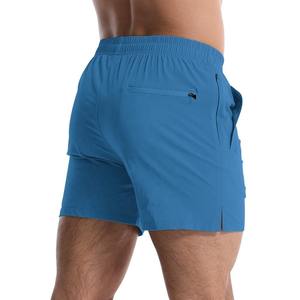 Ropa deportiva corta personalizada para hombre, ropa de calle de etiqueta privada, ropa de calle deportiva para gimnasio, pantalones cortos de algodón y poliéster para hombre - Product Image 4
