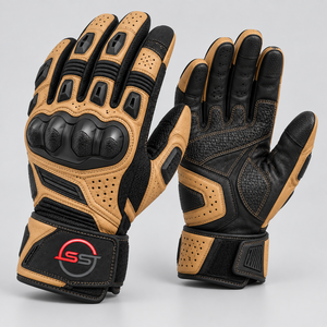 Top Quality Motorbike Gloves Made With Durable Material Motor Bike Gloves Offer Comfortable Fit Strong Grip and Ideal for Riding - Product Image 3