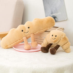 Colección <span class=keywords><strong>de</strong></span> Juguetes <span class=keywords><strong>de</strong></span> Peluche <span class=keywords><strong>de</strong></span> la Serie <span class=keywords><strong>de</strong></span> Comida <span class=keywords><strong>de</strong></span> Gelatina, 10-49 cm, Donut, Tostada, Pastel, Pan, Gato Caliente, Muñeco <span class=keywords><strong>de</strong></span> Peluche, Juguete <span class=keywords><strong>de</strong></span> Peluche, Almohada para Niños, Regalos - Product Image 4