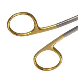 Tijeras quirúrgicas de acero inoxidable para operaciones médicas Gorney Facelift, tijera de disección, tijera de estiramiento facial curva recta - Product Image 3