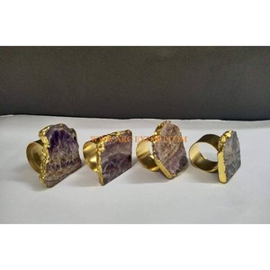 Handmade Admirable Designing Aluminum Gold Polished Napkin <b>Ring</b> Best Seller <b>Large</b> Size Table Accessories Napkin <b>Rings</b> for Sale - Product Image 3