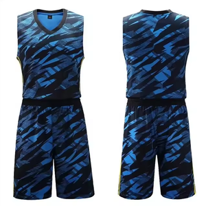 Uniforme de baloncesto personalizable de poliéster para hombre, conjunto de chica de talla grande, último diseño, logotipo personalizado, bordado, ropa deportiva transpirable - Product Image 2