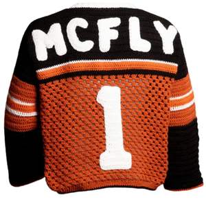 Suéter de Fútbol de Ganchillo Hecho a Mano para Hombre, Top Deportivo de Punto Personalizado, Manga Larga, Ropa Urbana, Suministro OEM - Product Image 2