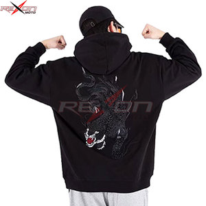 Sudaderas con capucha bordadas de alta calidad Precio barato Sudaderas con capucha de algodón bordadas Ropa informal holgada Sudaderas con capucha bordadas para hombres - Product Image 4