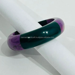 Pulsera de Resina de Diseño Personalizado, Brazalete de Resina Epoxi, Joyería con Flores Reales, Forma de Corazón, Piedra de Diamante, Regalo para Bodas y Fiestas - Product Image 2