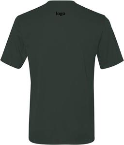 Camiseta de hombre de algodón 100% de alta calidad al por mayor totalmente personalizable nuevo estilo hombro caído con ajuste curvo de secado rápido - Product Image 2