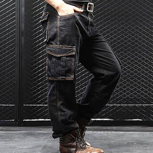 ขายส่ง กางเกงลำลองผู้ชายขายดี ผ้าฝ้ายน้ำหนักเบา เอวยางยืดปานกลาง ทรงตรง มีหลายกระเป๋า กันลม ระบายอากาศได้ดี รับสั่งทำ - Product Image 2