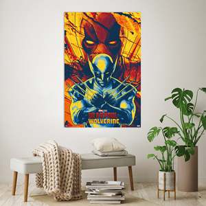Marvel Studios Modern Style <b>Poster</b> for Deadpool & Wolverine 3 Made of Durable Paper for Wall Decor - Product Image 2