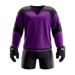 ชุดฮอกกี้น้ำแข็ง Glacier Tech ระบายอากาศได้ดี เป็นมิตรกับสิ่งแวดล้อม บริการ OEM สีตามสั่ง ออกแบบโลโก้ตามสั่ง สำหรับผู้ใหญ่ทุกเพศ - Product Image 1