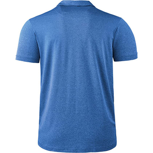 เสื้อโปโลผู้ชายคลาสสิก เนื้อผ้านุ่ม คอปก รับสกรีนโลโก้ สั่งซื้อจำนวนมาก เสื้อยืดสำหรับผู้ชาย - Product Image 3