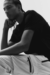 Men's Casual Outdoor Hiking <b>Cargo</b> <b>Pants</b>-Lightweight Breathable Nylon Jogger <b>Work</b> Trousers Elastic Mid Waist Multi Waterproof - Product Image 2