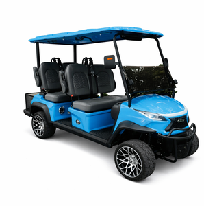 Voiturette de golf électrique quatre places, système 52V, batterie longue portée 105Ah, véhicule de transport pour complexes hôteliers et propriétés, prix réduit de 40% - Product Image 2