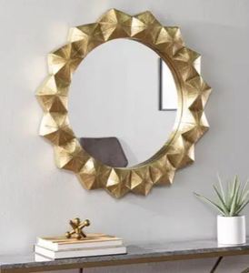 กระจกติดผนังตกแต่งสไตล์โมเดิร์นคุณภาพดีที่สุดสำหรับตกแต่งบ้านและภายในแฮนด์เมดในอินเดีย - Product Image 5