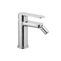 Robinet de bidet monocommande moderne en acier inoxydable à montage sur plan avec vidange clic-clac complète VF_HOME_DECOR (VF_MIX_27086)