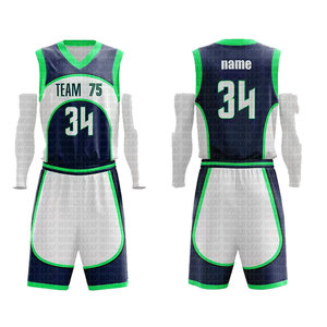 Ensembles uniformes de basket-ball professionnel personnalisé pour hommes maillot respirant à séchage rapide pour l'été chemise de basket-ball professionnelle de retour - Product Image 6