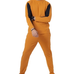 Conjunto Deportivo Cómodo para Hombre, Sudadera con Cuello Redondo y Pantalones Jogger, Mangas Largas, Traje Deportivo Sólido para Hombre 2026 - Product Image 5