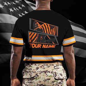 Camiseta DE SEGURIDAD reflectante de alta visibilidad personalizada Unisex Material de algodón y poliéster Característica de malla Logotipo personalizable a prueba de agua - Product Image 4