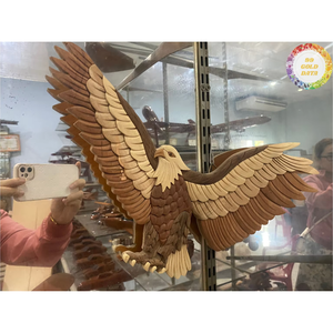 Caja de madera/logotipo/intarsia Artesanía de madera maciza hecha a mano para decoración y embalaje de regalo Calidad superior de Vietnam - Product Image 1