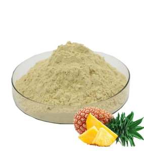 100% pur bio certifié ananas bromélaïne plante extrait poudre OEM étiquetage privé production en vrac - Product Image 1