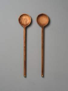 Unique Acacia Wood Soup Spoon <b>Non</b> <b>Stick</b> <b>Pot</b> Long Handle Cooking Kitchen Utensils Set Manufacture From India - Product Image 5