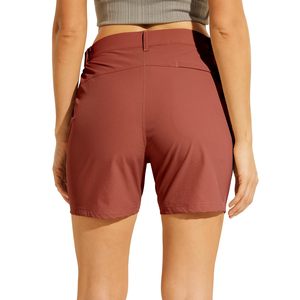 Extensible anti-abrasion évacuation de l'humidité protection UV ceinture élastique réglable femmes vêtements de plein air jouer femmes shorts - Product Image 6